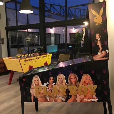 Loft Reims-fr 250m2 Privatifs, Piscine Interieure Chauffee, Et Parking アパート *